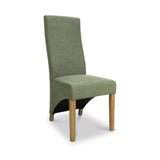 Keran Green Weave Dining Chair from Roseland Furniture