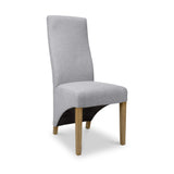 Keran Grey Weave Dining Chair from Roseland Furniture