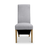 Keran Grey Weave Dining Chair from Roseland Furniture