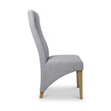 Keran Grey Weave Dining Chair