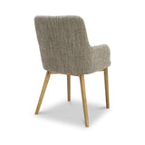 Branwen Oatmeal Tweed Dining Chair