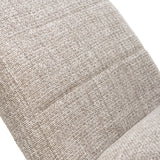 Tressa Dining Chair Oatmeal Tweed from Roseland Furniture