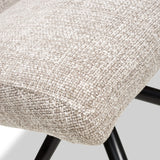 Tressa Dining Chair Oatmeal Tweed from Roseland Furniture