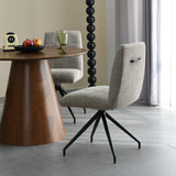 Tressa Dining Chair Oatmeal Tweed from Roseland Furniture