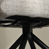 Tressa Dining Chair Oatmeal Tweed from Roseland Furniture