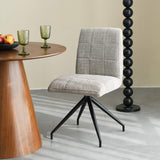 Tressa Dining Chair Oatmeal Tweed from Roseland Furniture