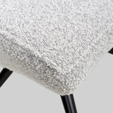 Tressa Dining Chair Grey Boucle from Roseland Furniture