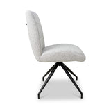 Tressa Dining Chair Grey Boucle from Roseland Furniture