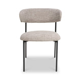 Elvina Dining Chair Oatmeal Tweed from Roseland Furniture