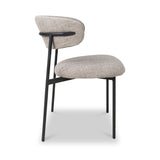 Elvina Dining Chair Oatmeal Tweed from Roseland Furniture