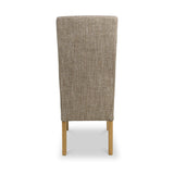 Cariad Dining Chair Oatmeal Tweed from Roseland Furniture