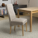 Cariad Dining Chair Oatmeal Tweed from Roseland Furniture