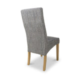 Cariad Dining Chair Grey Tweed from Roseland Furniture