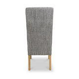 Cariad Dining Chair Grey Tweed from Roseland Furniture