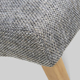 Cariad Dining Chair Grey Tweed from Roseland Furniture