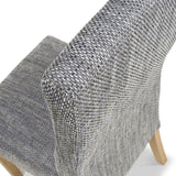 Cariad Dining Chair Grey Tweed from Roseland Furniture