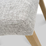 Cariad Dining Chair Grey Weave from Roseland Furniture