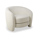 Kendry White Boucle Tub Chair from Roseland Furniture