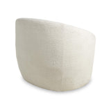 Kendry White Boucle Tub Chair from Roseland Furniture