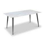 Hendra White 160cm Dining Table from Roseland Furniture