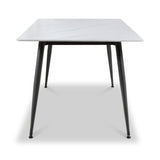 Hendra White 160cm Dining Table