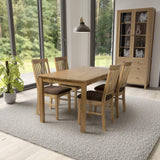 Wadebridge Oak 150cm Dining Table