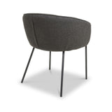 Newbridge Grey Boucle Dining Chair