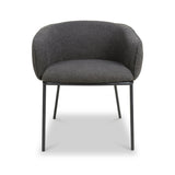 Newbridge Grey Boucle Dining Chair