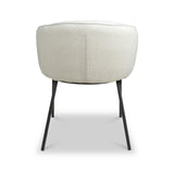 Newbridge White Boucle Dining Chair