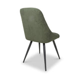 Henwood Green Faux Linen Dining Chair