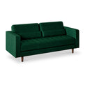 Skye 3 Seat Sofa Bottle Green from Roseland Furniture