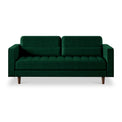 Skye 3 Seat Sofa Bottle Green from Roseland Furniture