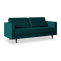 Skye 3 Seat Sofa Teal from Roseland Furniture