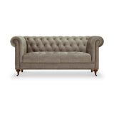 Stanhope Mink Velvet 2 Seater Sofa from Roseland Furniture