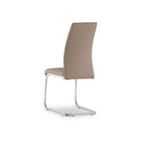 Jackson Cappuccino Faux Leather Dining Chair from Roseland Furniture