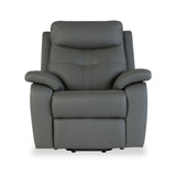 Berta-Leather-Electric-Tilt-Armchair-Charcoal-from Roseland Furniture