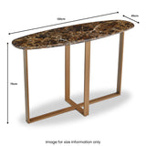 Odin-Marble-Console-Table from Roseland Furniture