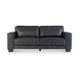 Eldrid-Distressed-Leather-3-Seater-Sofa-Black from Roseland Furniture