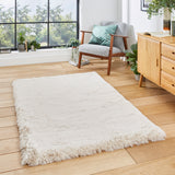 Dorset Beige Hand Tufted Super Teddy Rug for living room