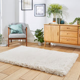 Dorset Beige Hand Tufted Super Teddy Rug for bedroom