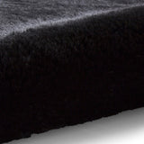 Dorset Black Hand Tufted Super Teddy Rug