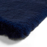 Dorset Navy Blue Hand Tufted Super Teddy Rug