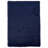 Dorset Navy Blue Hand Tufted Super Teddy Rug from Roseland Furniture