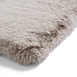 Dorset Silver Hand Tufted Super Teddy Rug