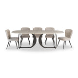 Ludvig-240cm-Sintered-Stone-Dining-Table from Roseland Furniture