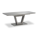 Marco Grey Gloss Extending Dining Table for dining room