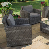 Maze Victoria 2 Seat Outdoor Rattan Sofa Set