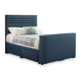 Ryton 2 Drawer Faux Linen TV Bed from Roseland