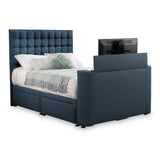 Bridgeford Linen TV Bed 4 Drawer from Roseland Furniture