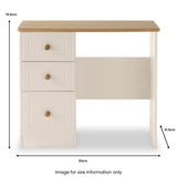 Brixham Cream Dressing Table from Roseland Furniture